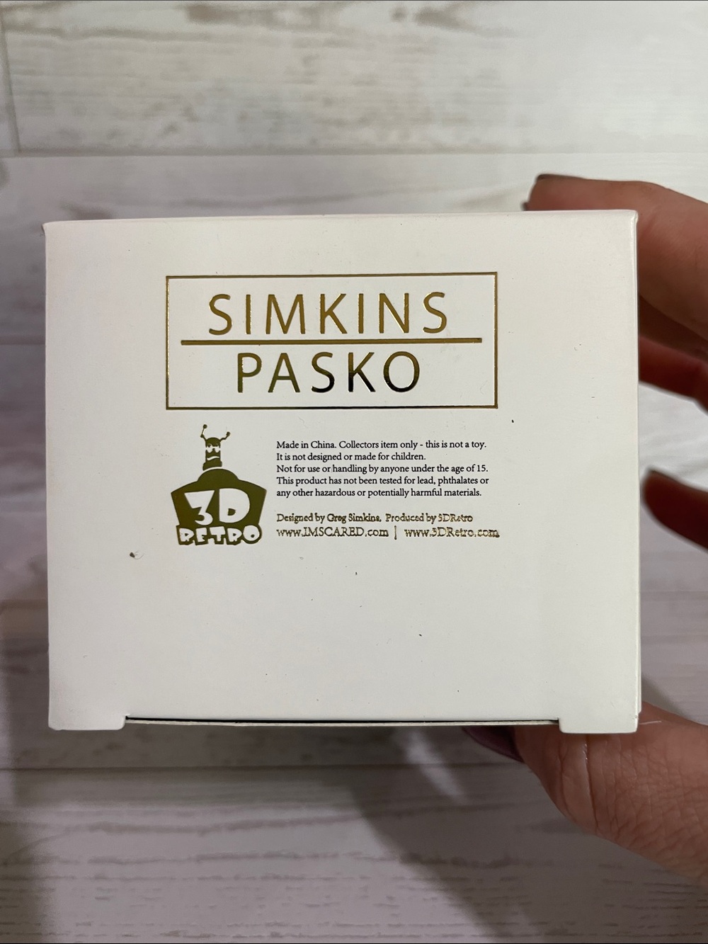 NWT RARE Pasko Simkins Ralf GID - Picture 6 of 10
